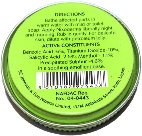 Vista 5 de Nixoderm Crema para eczema, manchas, espinillas, erupciones cutáneas, pie de atleta (paquete de 12)