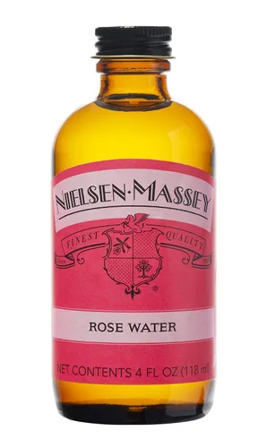 Vista 6 de Nielsen-Massey Agua de rosas para hornear, cocinar y bebidas, botella de 18 onzas