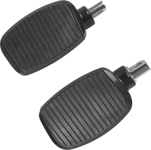 Vista 2 de Estriberas para motocicleta y pasajeros, estriberas, estriberas, estriberas, estriberas con goma antideslizante, universal para Harley Davidson Dyna
