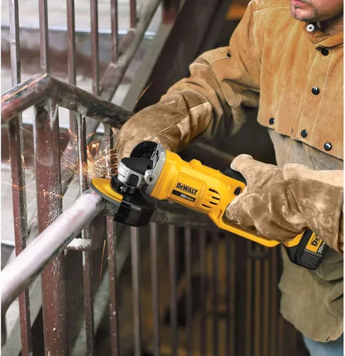 Vista 8 de DEWALT DCG412B 20V MAX* Litio Ion 4-1/2" Amoladora (solo herramienta)