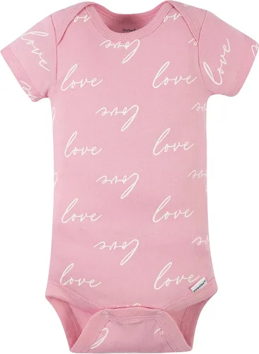 Vista 3 de Gerber Paquete de 4 peleles de manga corta para bebé niña