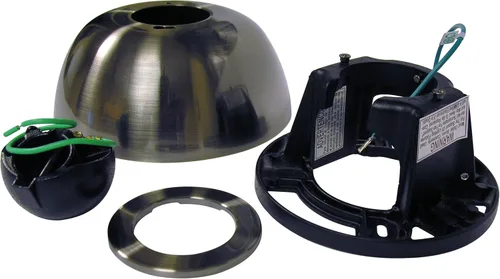 Vista 3 de Fanimation Accesorio Kit de techo inclinado de 2.58 pulgadas de alto y 6.5 pulgadas de ancho con acabado de grafito antiguo