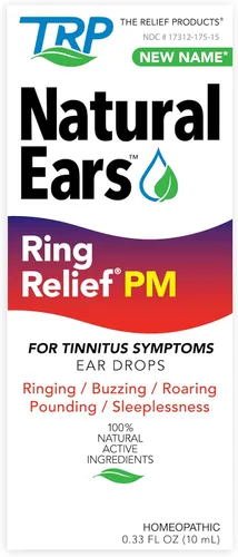 Vista 7 de The Relief Products Ring Relief - Gotas para los oídos PM – 100% ingredientes activos naturales – para oídos zumbidos y síntomas de tinnitus