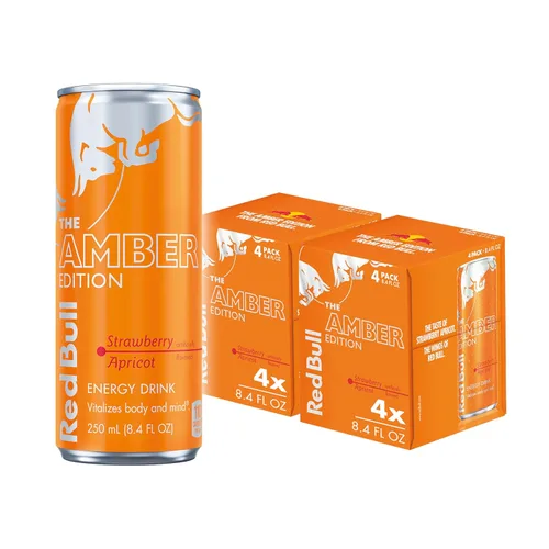 Vista 65 de Red Bull - Bebida energética, edición de coco, 8.4 onzas líquidas, paquete de 4, 33.6 onzas líquidas