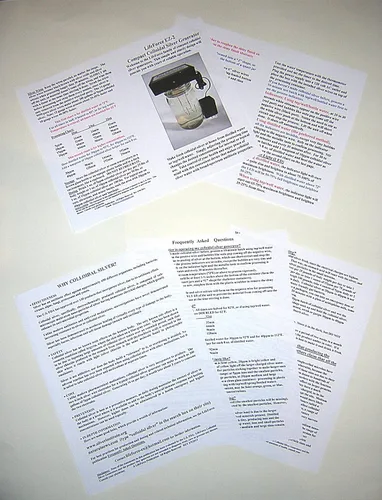 Vista 4 de LifeForce Devices - Generador de plata coloidal compacto EZ-2 Barebones con cables de calibre 14