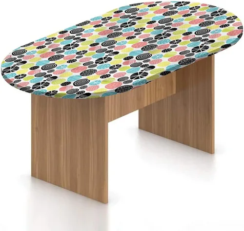 36" x 60" Oval Table Tight Fit · Multy 134