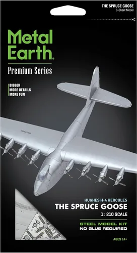 Vista 8 de Metal Earth Serie Premium The Spruce Goose 3D Kit de modelo de metal Fascinations