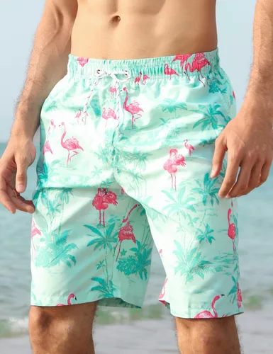 Vista 7 de APTRO - Traje de baño para hombre de secado rápido de 9 pulgadas, trajes de baño de playa grandes y altos