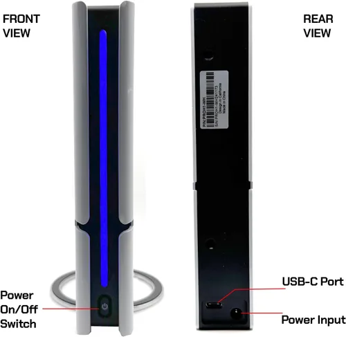 Vista 6 de Avolusion PRO-H1 10TB 7200RPM USB 3.2 Gen2 (10Gbps) Disco duro externo (para PC de escritorio Windows o MacOS) (renovado)