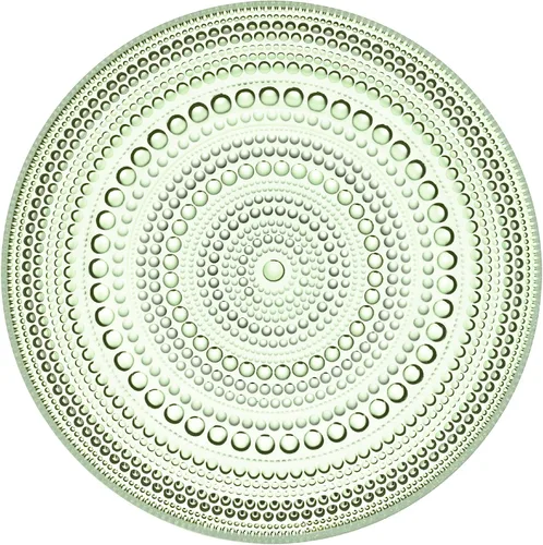 Vista 2 de Iittala Kastehelmi - Juego de 2 platos redondos de cristal transparente, 6-3/4 pulgadas de diámetro