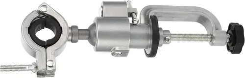 Vista 9 de Soporte de taladro eléctrico, soporte de amoladora de abrazaderas de banco de 360 grados, amoladora de banco eléctrica multifuncional para manual