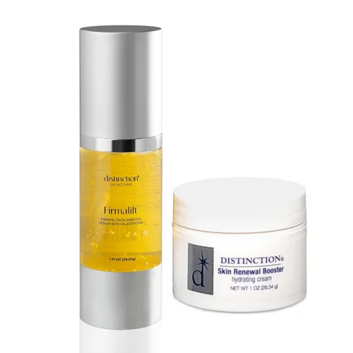 Skin Renewal Booster & Firmalift Serum Combo – Fórmula hidratante antienvejecimiento para el cuidado de la piel – Reduce líneas finas y arrugas –