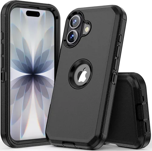 Vista 38 de COOYA Funda para iPhone Air de Protección Completa del Cuerpo contra Caídas, Funda Resistente a Prueba de Golpes de 3 Capas, Híbrida de Servicio