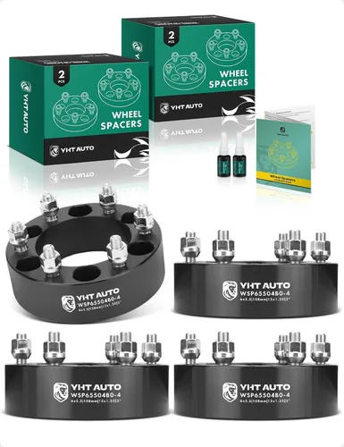 Vista 13 de YHTAUTO Espaciadores de Rueda de 6x5.5 Pulgadas 1 Pulgada Compatibles con Infiniti, Modelos Nissan, QX4, QX56, Frontier, Armada, Pathfinder, TITAN