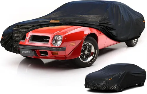 Vista 29 de Kayme - Cubierta impermeable resistente de 7 capas para camioneta, apta para todo clima, protección para exteriores contra lluvia y rayos UV, ajuste