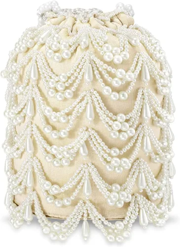 Vista 5 de Aheli Indian Potli Bags Gift for Women Evening Bag Clutch Ethnic Bride Purse with Drawstring