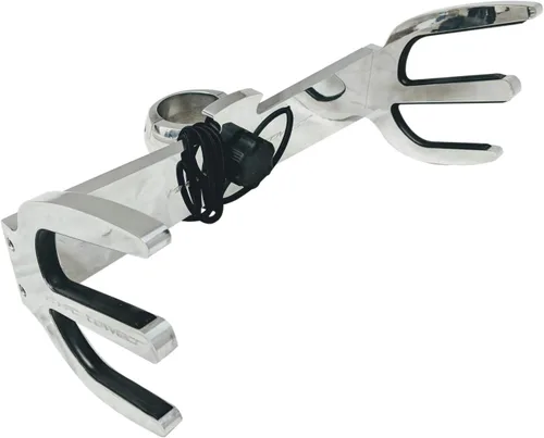 Vista 8 de Krypt Towers Pontoon Wakeboard - Soporte para wakeboard cuadrado, abrazadera universal para rieles o tubos Bimini de 1.181 in a 1.339 in