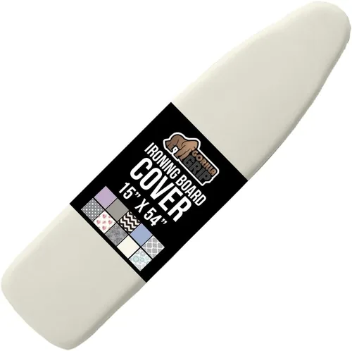 Vista 12 de The Original GORILLA GRIP Funda y almohadilla para tabla de planchar, revestimiento de silicona, acolchado grueso resistente a quemaduras, fundas