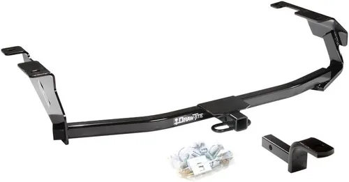 Vista 52 de Draw-Tite 24812 Class 1 Trailer Hitch, 1-1/4 Inch Square Receiver, Black, Compatible with Pontiac Vibe and Toyota Matrix