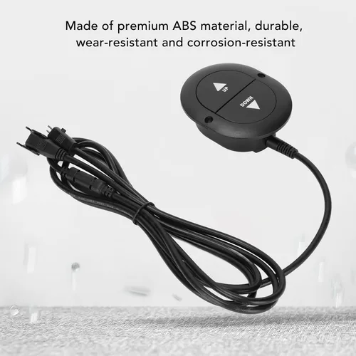 Vista 8 de Controlador reclinable eléctrico, interruptor reclinable eléctrico, cable de alimentación de repuesto remoto ABS para silla reclinable, interruptor