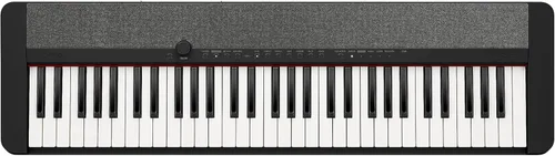 Vista 2 de Casio CT-S1 - Paquete educativo con soporte y software de instrucción eMedia, adaptador de CA y auriculares, color negro