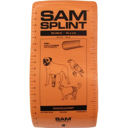 Vista 2 de Sam Splint Veterinarios – Naranja/Azul 36