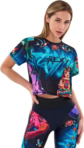 Bona Fide Camisetas para mujer, camisetas de verano para mujer, camiseta cómoda con manga corta