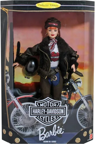 Barbie Muñeca Harley Davidson Número 4 Rubio