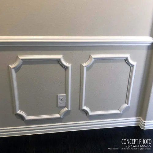 Vista 18 de Ekena Millwork - Ashford Panel de pared moldeado festoneado, PNL20X24AS-02-CASE-12