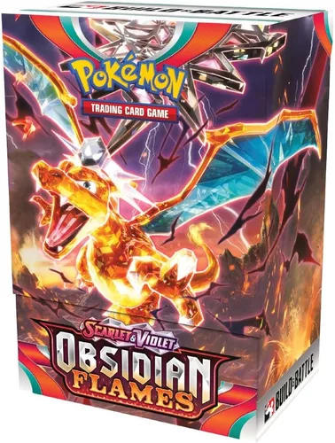 Vista 2 de Pokemon Scarlet & Violet SV03 Obsidian Flames Build & Battle Box - 4 Paquetes