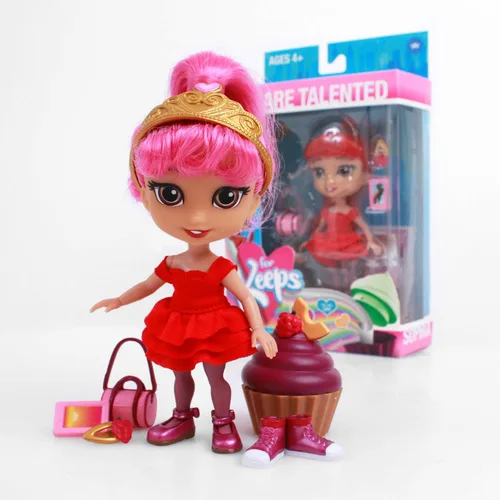 Vista 9 de Loyal Subjects - for Keeps Bella Girl with Cupcake Keepsake 5 figura de acción (red)