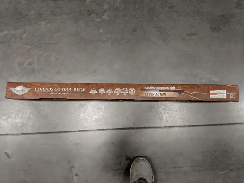 Vista 9 de Umarex Leyendas - Rifle vaquero de acción con palanca de calibre .177, rifle de aire BB