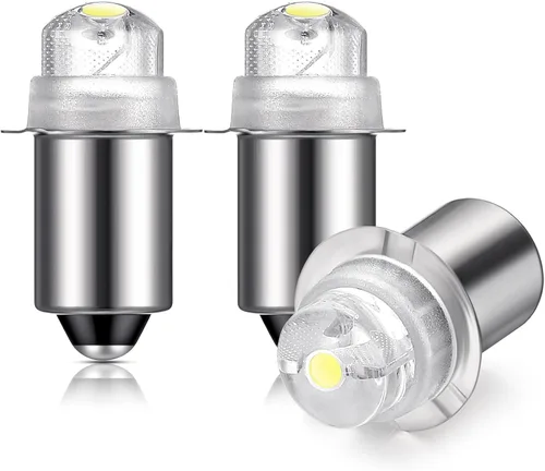 Vista 4 de Honoson 2 bombillas LED de 3 V de repuesto P13.5S 30 lúmenes AA C D
