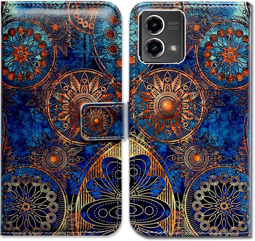 Vista 18 de Bcov Funda para Moto G Stylus 5G 2023, funda de piel con tapa y ranura para tarjetas y soporte para Motorola Moto G Stylus 5G 2023