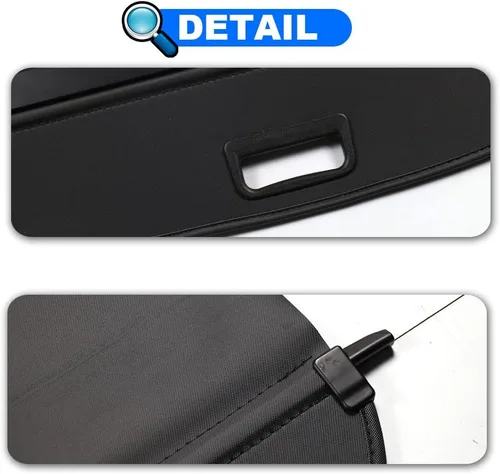 Vista 3 de Cubierta de carga para GMC Acadia Accesorios 2017 2018 2019 2020 2021 2022 2023 Cubierta retráctil de seguridad para maletero trasero