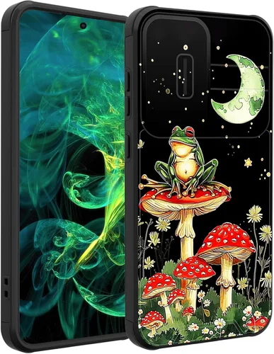 Vista 59 de Funda para Galaxy A36 5G/A56 5G con cubierta de cámara deslizante, resistente de doble capa híbrida a prueba de golpes, funda protectora resistente