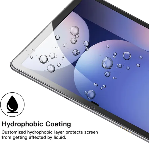 Vista 5 de ZtotopCases Paquete de 2 protectores de pantalla para Galaxy Tab S10 Plus de 12.4 pulgadas, S9 FE Plus 5G/S9 Plus/S7 FE/S8 Plus/S7 Plus, 9H de alta