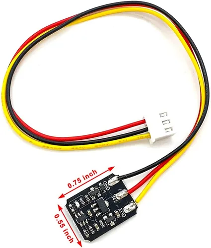 Vista 3 de 2 unids DC 3V-18V 5V 12V 2.5A Interruptor táctil capacitivo miniatura módulo sensor mini biestable control de interruptor electrónico para relé LED