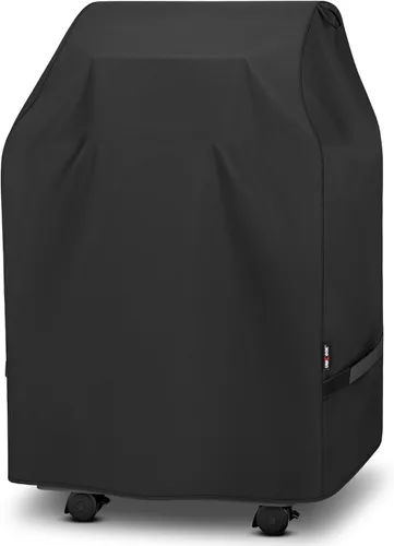 Vista 14 de Unicook Cubierta de parrilla de 55 pulgadas para parrilla al aire libre, cubierta de barbacoa de gas resistente al agua, cubierta exterior de 3 a 4