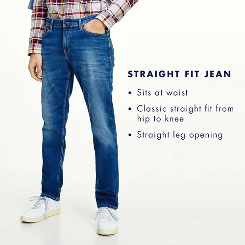 Vista 3 de Tommy Hilfiger Jeans elásticos de corte recto para hombre