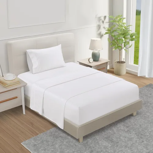 Vista 53 de Juego de sábanas 100% de algodón egipcio, tamaño Queen, juego de sábanas de bolsillo profundo, sábanas de algodón de 800 hilos, naturalmente