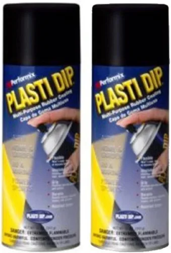 Vista 2 de 2 unidades Plasti Dip – mulit-purpose ml pulverizador Revestimiento de goma, color negro