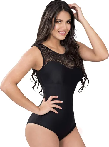 Powernet Fashion Body Slimming Blouse Cami Shaper Fajas Colombianas Reductoras Blusas Black 700B