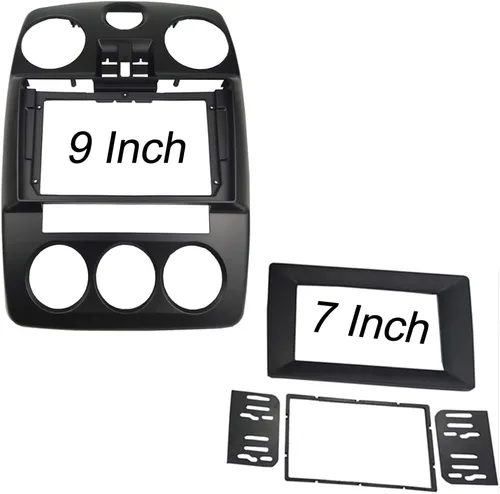 Vista 7 de Kit de instalación de tablero estéreo de radio doble DIN para Chrysler Pt Cruiser 2006-2010 se adapta a 7 pulgadas y 9 pulgadas