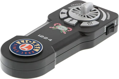 Vista 14 de Lionel Junction North Pole Central Electric O Gauge Bluetooth Model Train Set with Remote and Lighted FasTrack