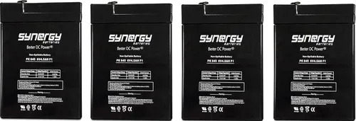 Vista 4 de Jiming JM-6M4.5AC 6V 5Ah Batería de plomo ácido sellada recargable Beiter DC Power (1)
