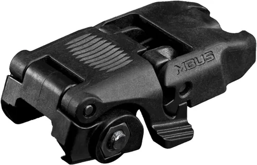 Vista 2 de Magpul MBUS Flip-Up Backup Sights, Black, Rear Sight