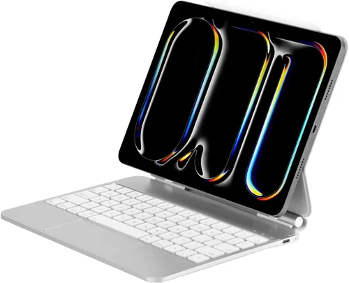 Vista 12 de mobee Magic Keyboard Funda para iPad de 10.9 pulgadas (2022) y iPad 11ª (A16, 2025), funda magnética con teclado con trackpad multitáctil