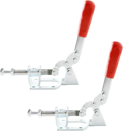 Vista 9 de Abrazadera resistente de acero inoxidable de 7/8 pulgadas, abrazadera en forma de C de acero inoxidable con apertura de 0.63 pulgadas, adecuada