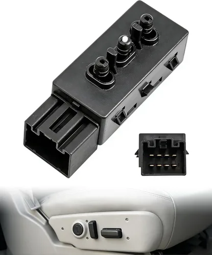Interruptor de asiento eléctrico de 6 vías 9L3Z14A701A para reemplazar el ajustador de asiento Mustang Edge Escape Expedition. Reemplaza OE PSW5